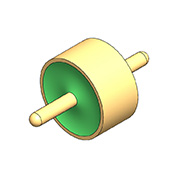 50Ω ominaisimpedanssi, yksiytiminen pyöreä pää