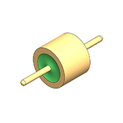 50Ω ominaisimpedanssi, yksiytiminen pyöreä pää